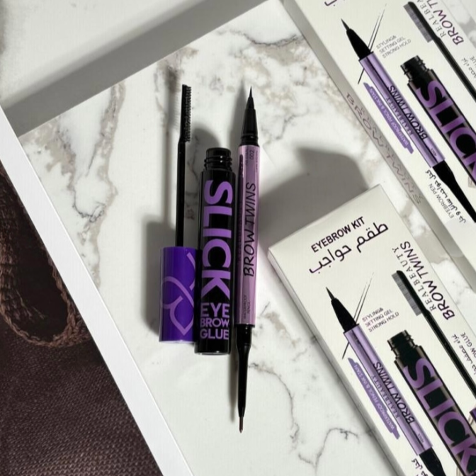 Real Beauty Brow Twins Eyebrow Kit – SLICK