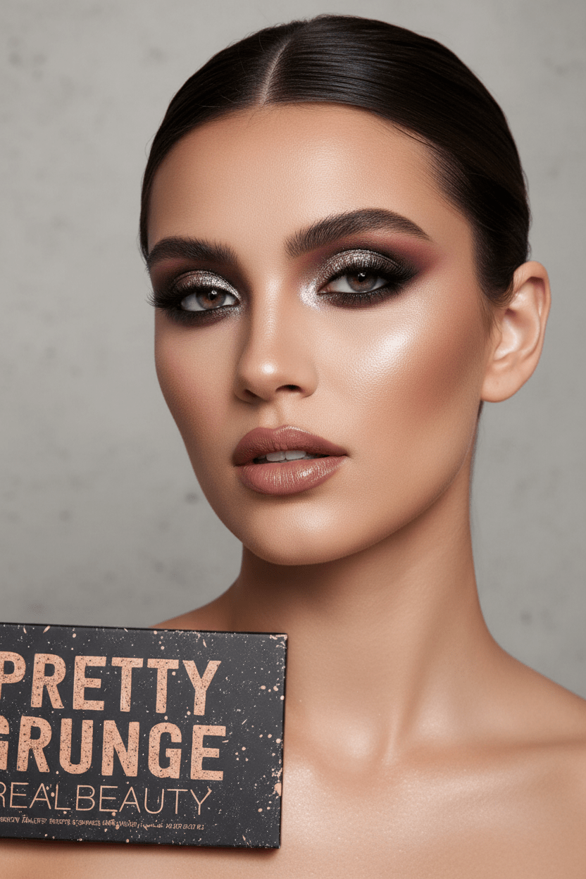 PRETTY GRUNGE EYESHADOW PALETTE, REAL BEAUTY - Real Beauty Egypt