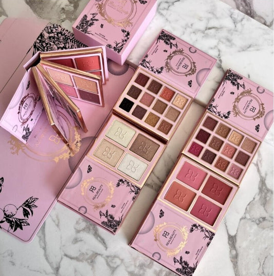 Real Beauty MAKEUP BOOK - EYESHADOW + BLUSHER + HIGHLIGHTER