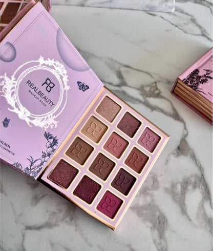 Real Beauty MAKEUP BOOK - EYESHADOW + BLUSHER + HIGHLIGHTER