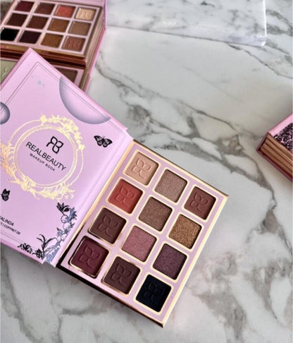 Real Beauty MAKEUP BOOK - EYESHADOW + BLUSHER + HIGHLIGHTER