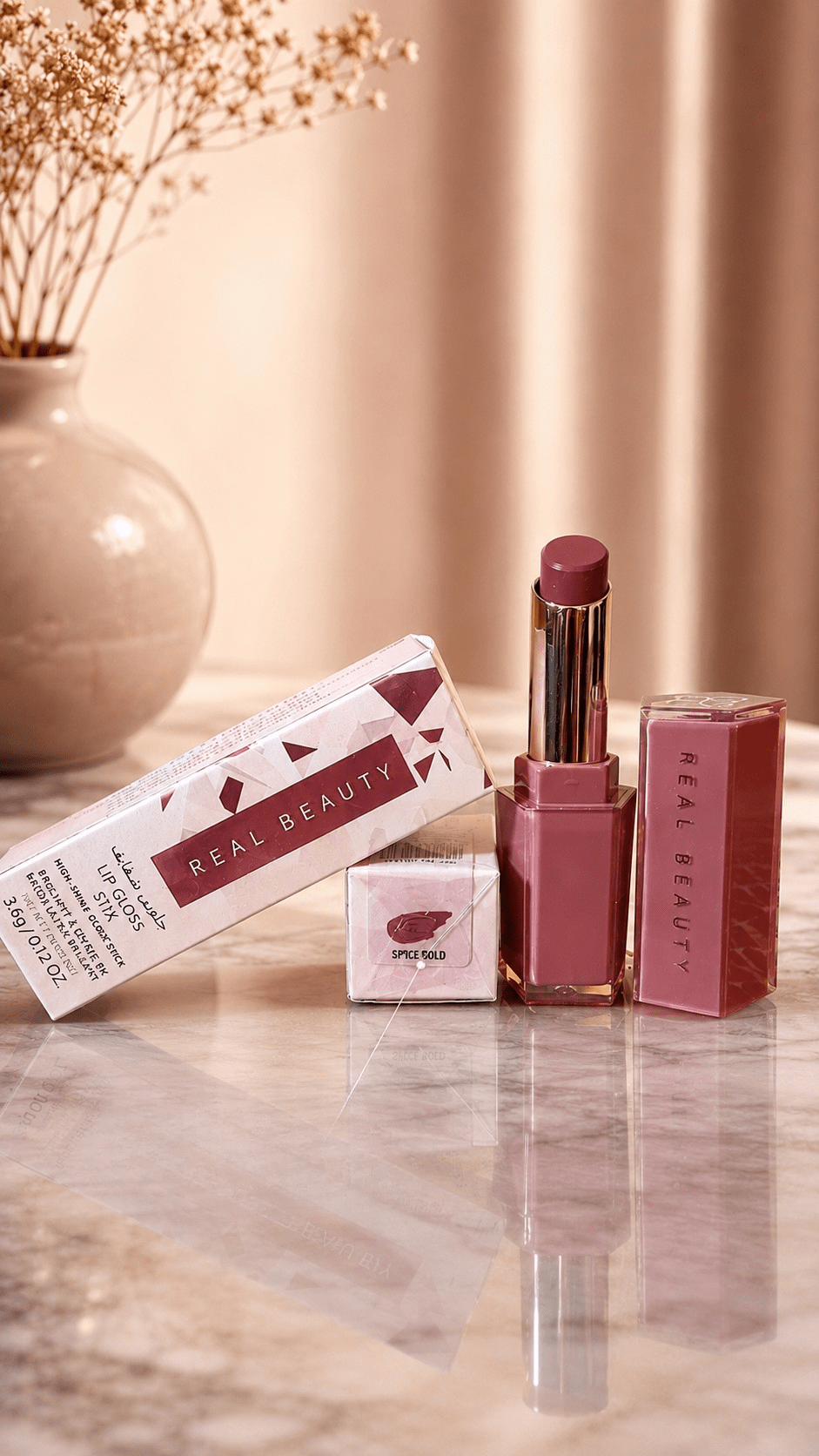 Real Beauty Lip Gloss Stix — High-Shine Gloss Stick - Real Beauty Egypt