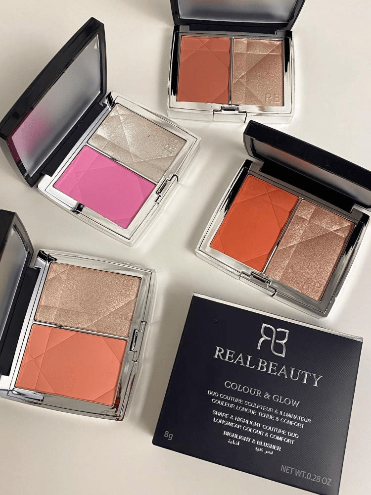 Real Beauty Colour & Glow Highlight & Blusher - Real Beauty Egypt