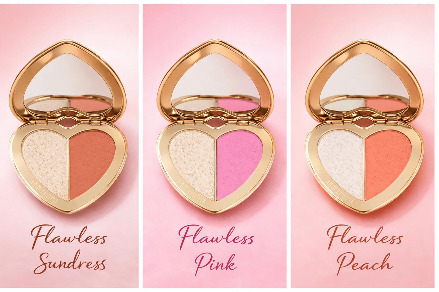 REALBEAUTY SOULMATES FACE PALETTE, BLUSH & HIGHLIGHTER - Real Beauty Egypt