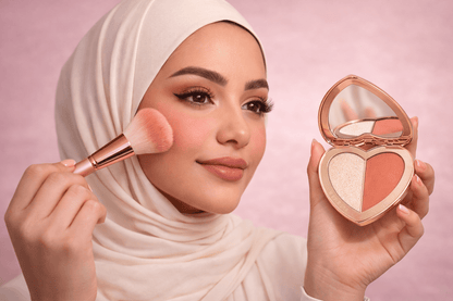 REALBEAUTY SOULMATES FACE PALETTE, BLUSH & HIGHLIGHTER - Real Beauty Egypt