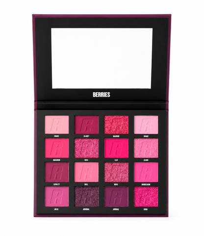 Real Beauty Berries Eyeshadow Palette – 16 Colours