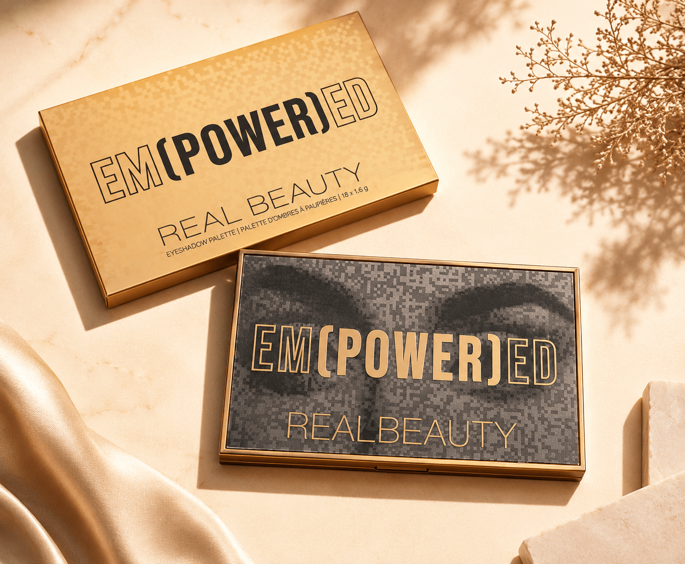Real Beauty EM(POWER)ED Eyeshadow Palette - Real Beauty Egypt
