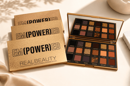 Real Beauty EM(POWER)ED Eyeshadow Palette - Real Beauty Egypt