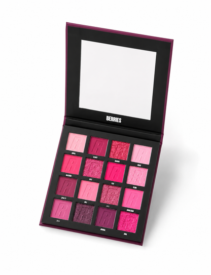 Real Beauty Berries Eyeshadow Palette – 16 Colours