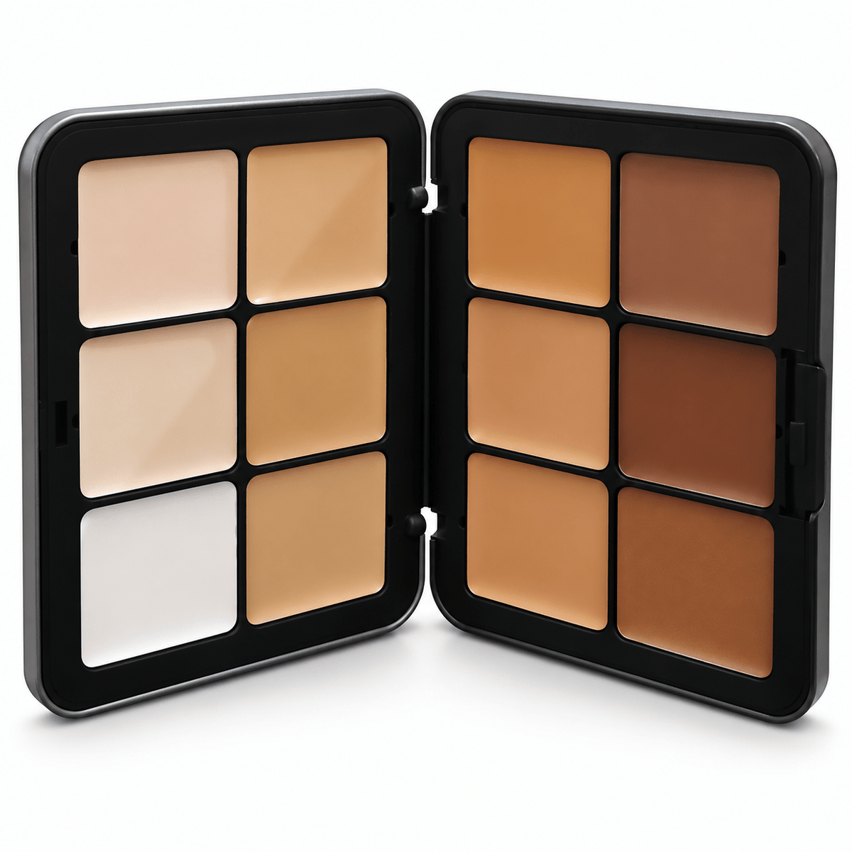 Real Beauty Ultra HD Cream Contour Palette – 12 Shades - Real Beauty Egypt