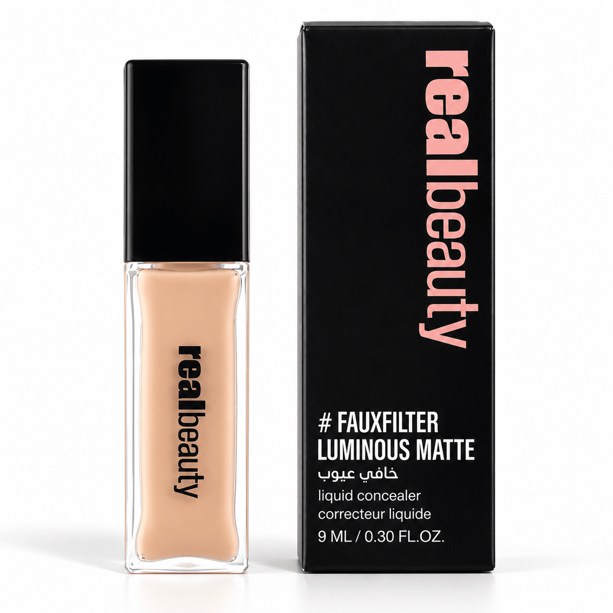 Realbeauty #Fauxfilter Luminous Matte Liquid Concealer - Real Beauty Egypt