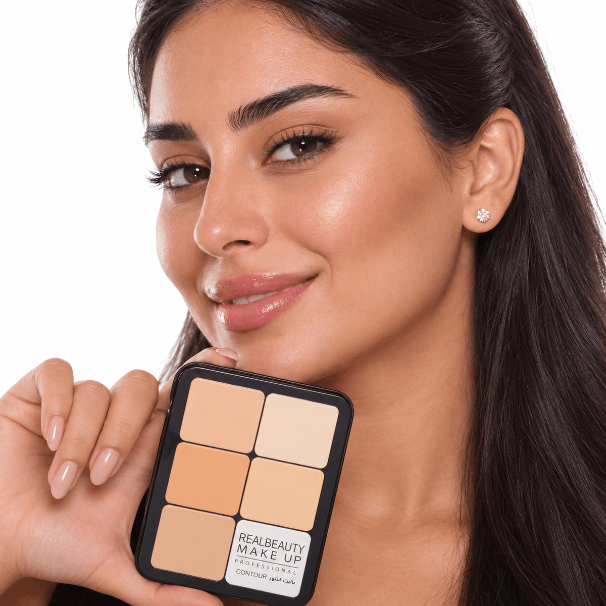 Real Beauty Ultra HD Cream Contour Palette – 12 Shades - Real Beauty Egypt