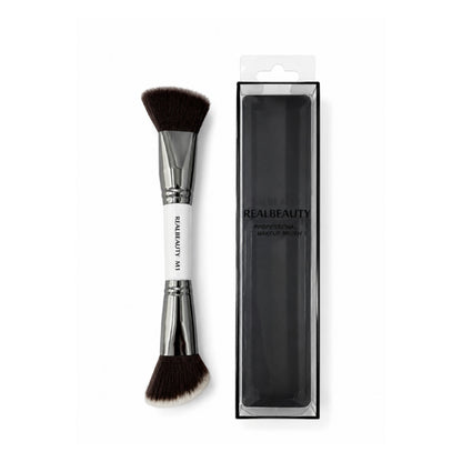 Real Beauty Dual-Ended Makeup Brush - Real Beauty Egypt